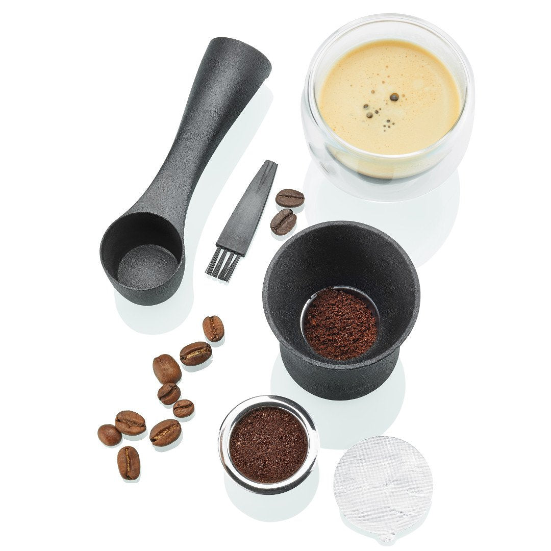Uzpildāmas kafijas kapsulas GEFU Conscio kafijas aparātiem Nespresso®