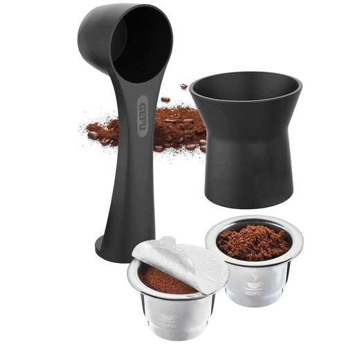 Uzpildāmas kafijas kapsulas GEFU Conscio kafijas aparātiem Nespresso®