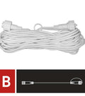 Pagarinātājs EMOS virtenēm Connecting system 10m balts
