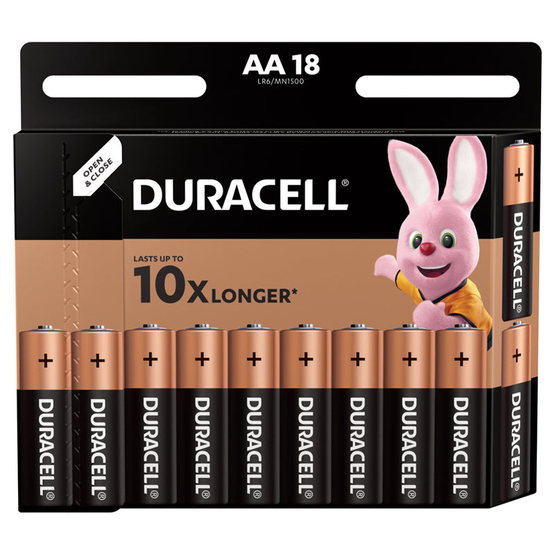 DUR AA/18 BASE baterijas Alkaline 18 gb. 100311