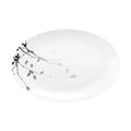 Seltmann Weiden Liberty Dark Rose Hip ovāls porcelāna šķīvis 24 x 14.5cm