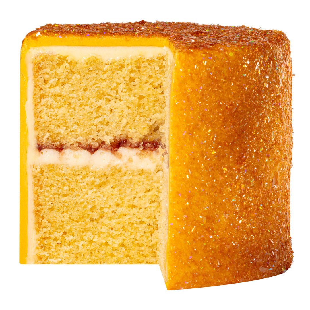 Ēdams gliteris kūku dekorēšanai PME Cake Magic Sparkles zelta 3g