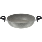 Indukcijas dziļā panna Ballarini Ferrara Granitium 24cm ar 2 rokturiem