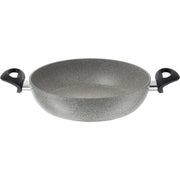 Indukcijas dziļā panna Ballarini Ferrara Granitium 24cm ar 2 rokturiem