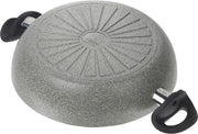 Indukcijas dziļā panna Ballarini Ferrara Granitium 24cm ar 2 rokturiem