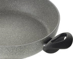 Indukcijas dziļā panna Ballarini Ferrara Granitium 28cm ar 2 rokturiem