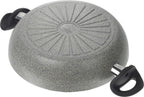 Indukcijas dziļā panna Ballarini Ferrara Granitium 28cm ar 2 rokturiem