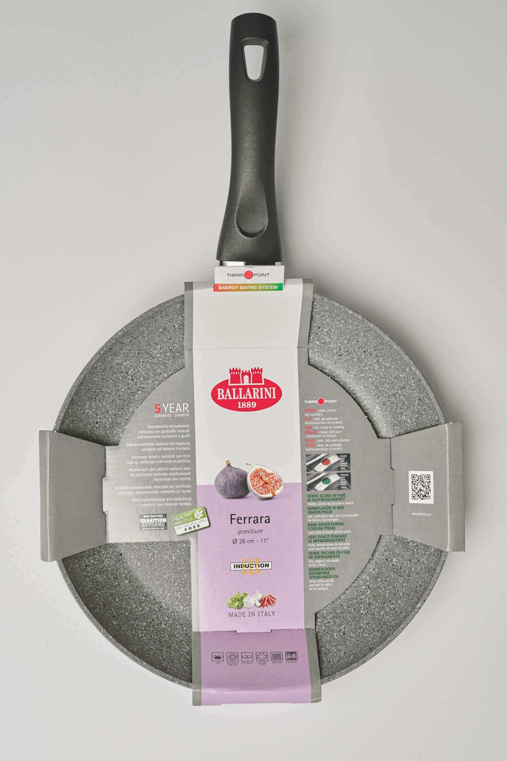 Indukcijas panna Ballarini Ferrara Granitium 24cm