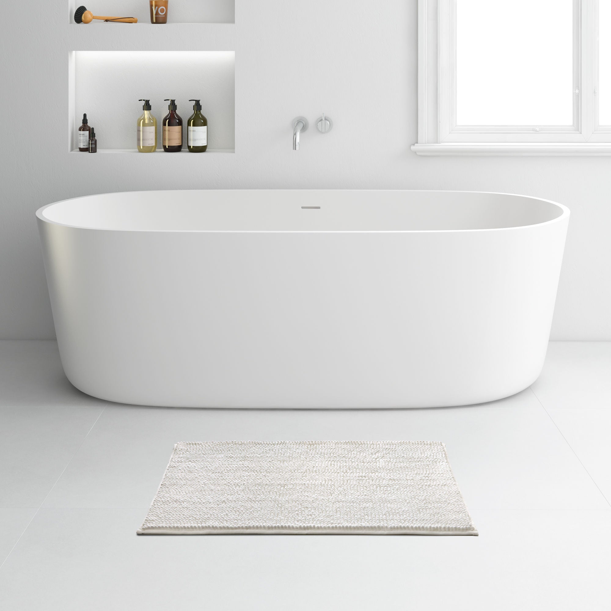 Bathroom mat 80 x 50cm RAYEN