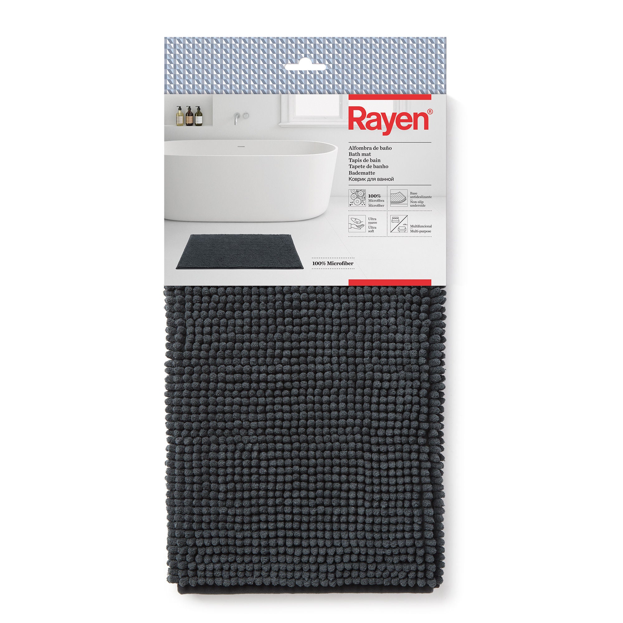 Bathroom mat 80 x 50cm RAYEN