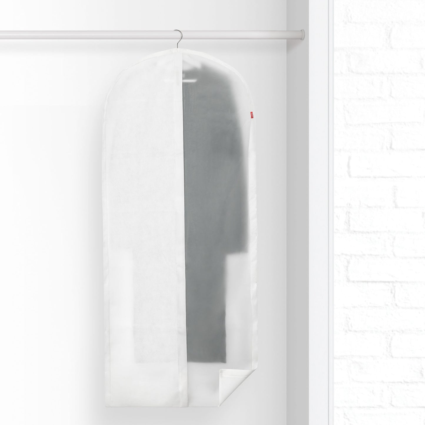 Apģērbu maiss 60 x 150cm RAYEN ar rāvējslēdzi un pretkožu disku