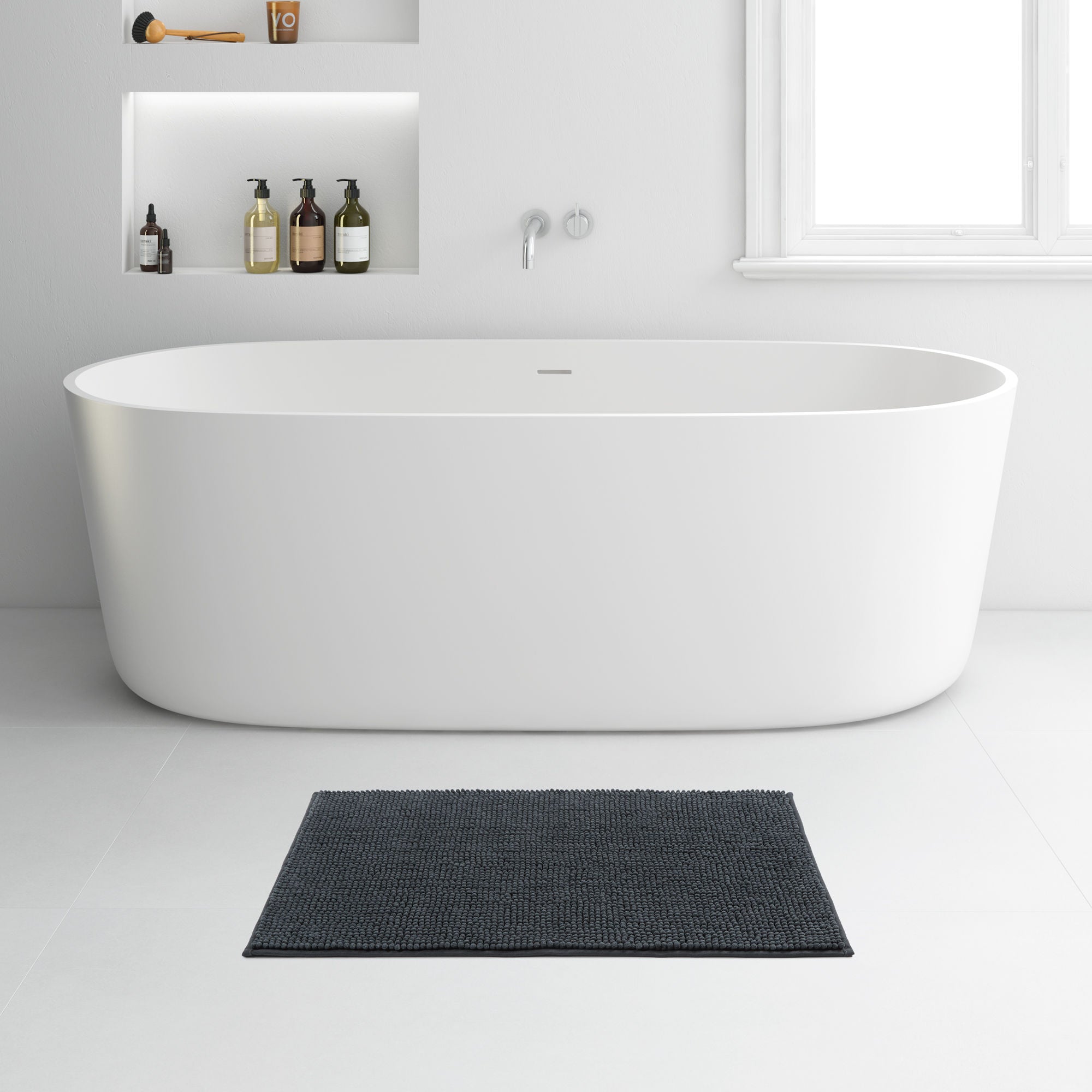 Bathroom mat 80 x 50cm RAYEN