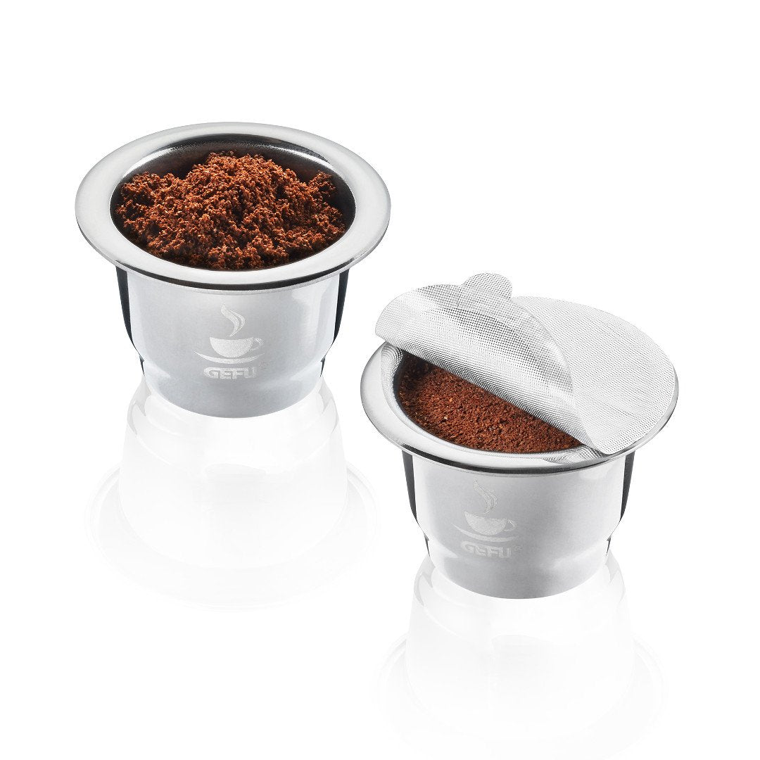 Uzpildāmas kafijas kapsulas GEFU CONSCIO kafijas aparātiem Nespresso®, 2 gab.