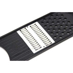 Dārzeņu rīve korejas burkāniem GEFU ASIA, ar pirkstu sargu, divpusēja, 30.5cm