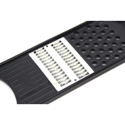 Dārzeņu rīve korejas burkāniem GEFU ASIA, ar pirkstu sargu, divpusēja, 30.5cm