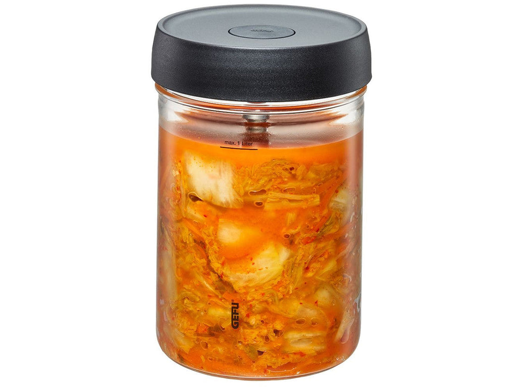 Fermentēšanas burka GEFU NATIVO, 1.0L, ar atsvaru