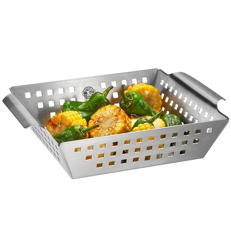 Grila panna GEFU BBQ, maza, 25 x 21,5 cm, H 5,0 cm