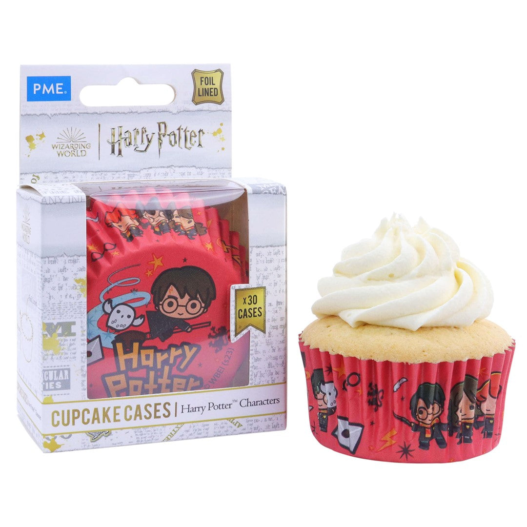 Kēksiņu papīra/folijas formiņas PME Cake Harry Potter 30gab. Ø 5cm