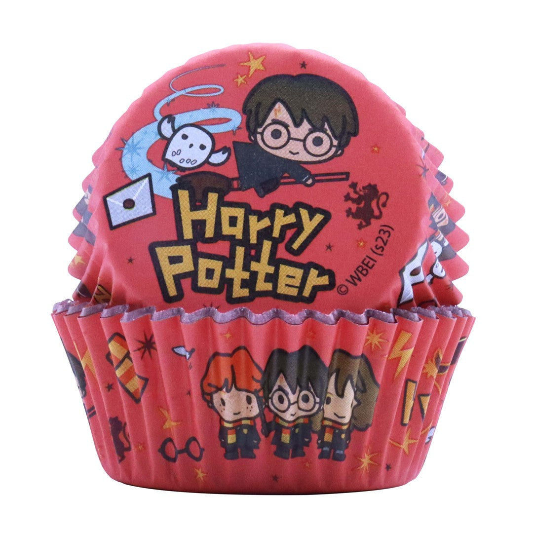 Kēksiņu papīra/folijas formiņas PME Cake Harry Potter 30gab. Ø 5cm