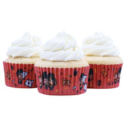 Kēksiņu papīra/folijas formiņas PME Cake Harry Potter 30gab. Ø 5cm