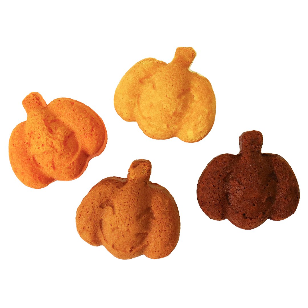 PME Funky Pumpkins ķirbju formas cepšanas veidne, 6 iedobes