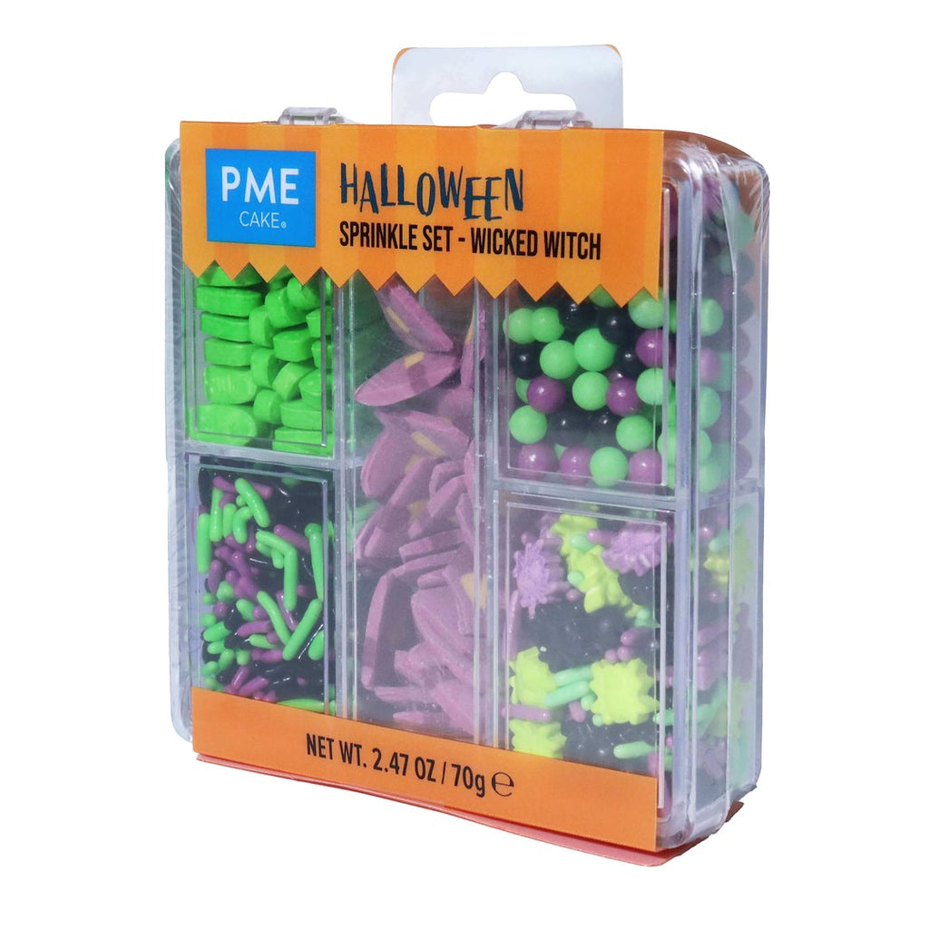 PME Wicked Witch Helovīna cukura dekoru komplekts 70 g