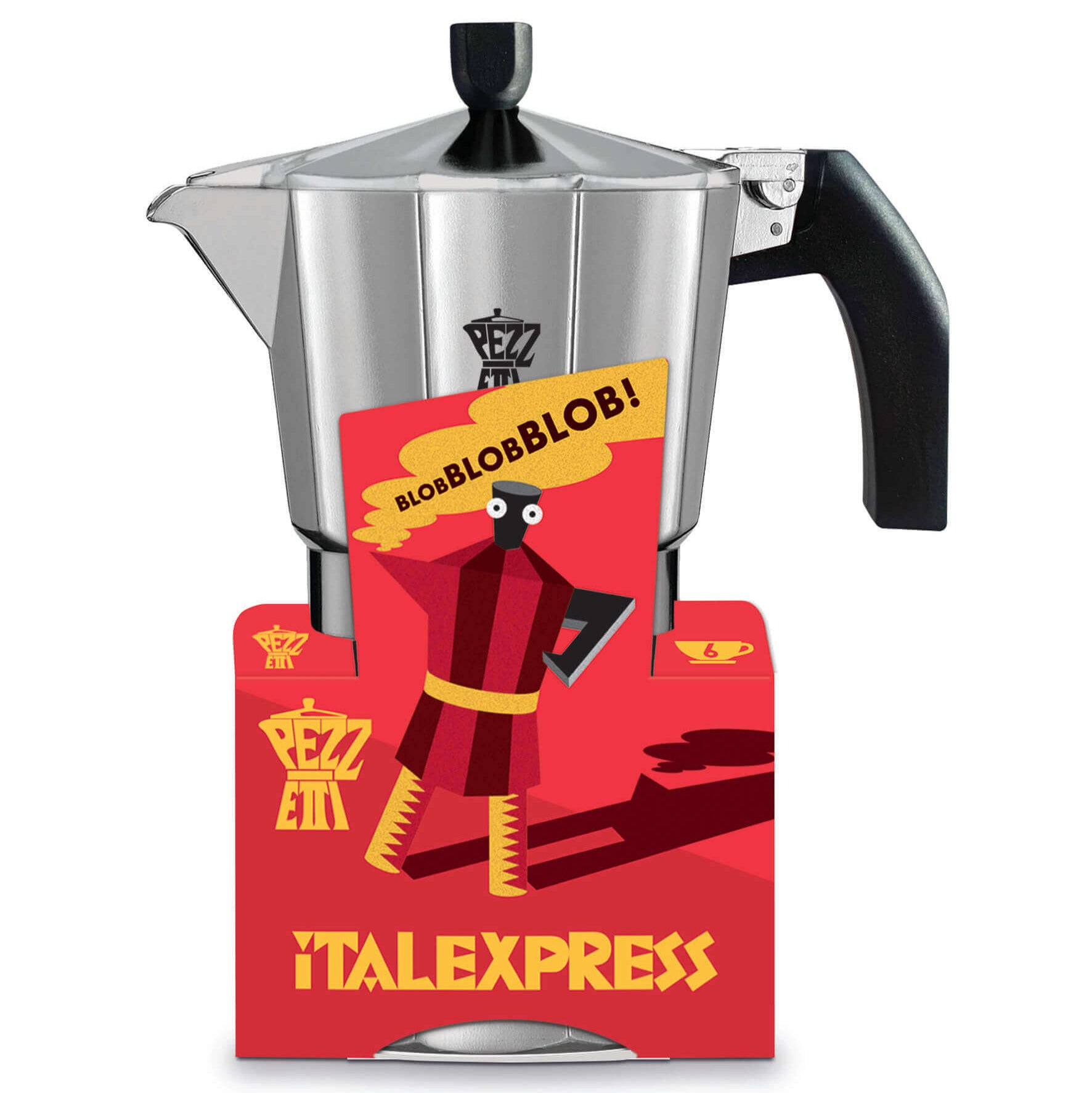 Mokas kafijas kanna Pezzetti Italexpress 1 tasei