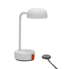 Kooduu Fokus Cloudy White | Rakstāmgalda lampa uzlādējama