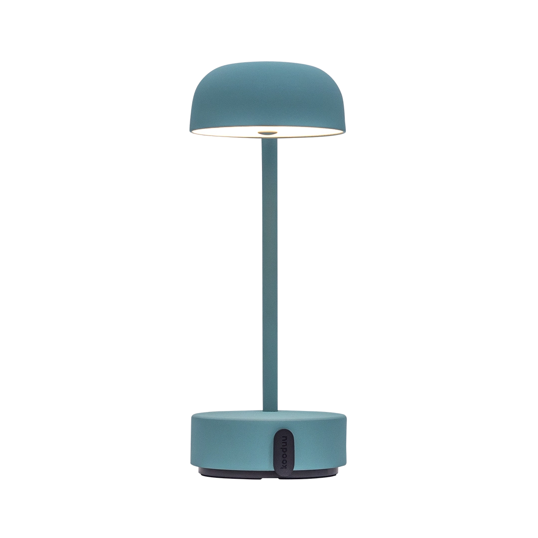 Kooduu Fokus Smoky Teal galda lampa | Kilidi.lv