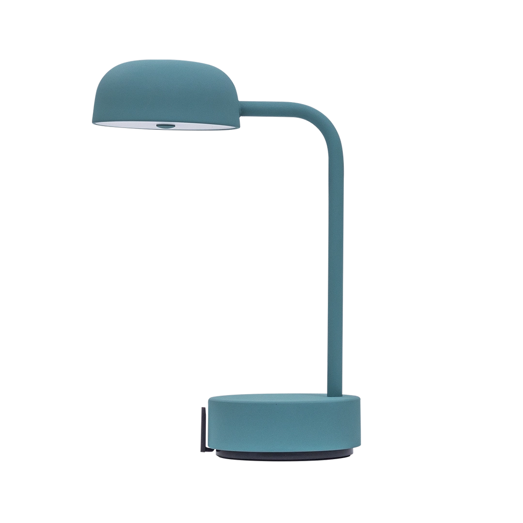 Kooduu Fokus Smoky Teal galda lampa | Kilidi.lv