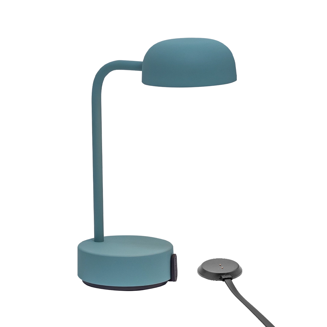Kooduu Fokus Smoky Teal galda lampa | Kilidi.lv