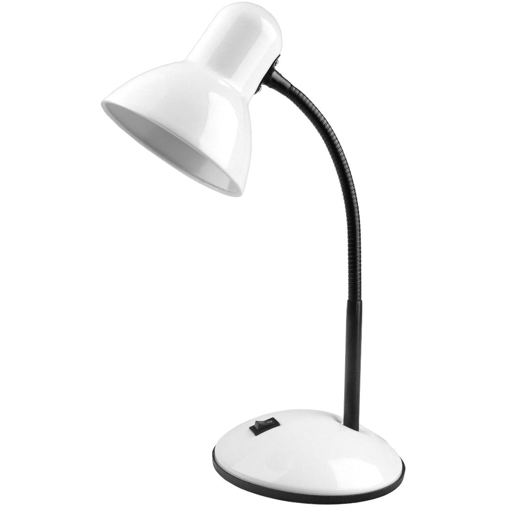 Galda lampa Avide Simple E27 40W balta