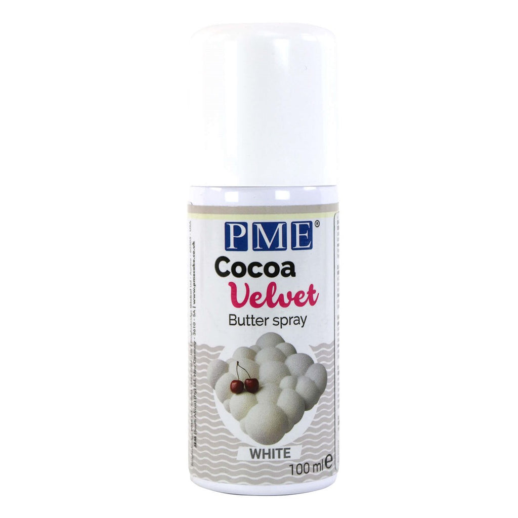 Kakao sviesta aerosols PME Cake balts 100ml