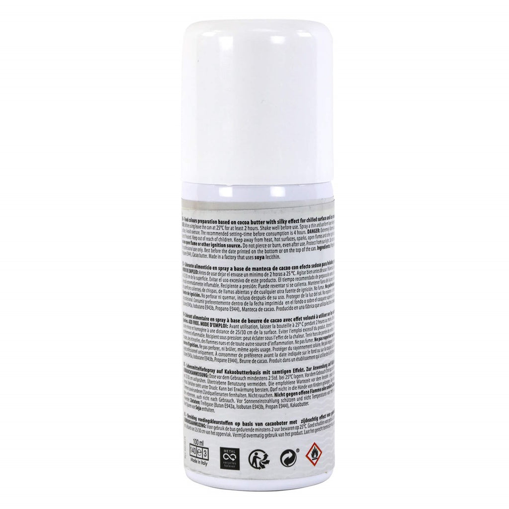 Kakao sviesta aerosols PME Cake balts 100ml