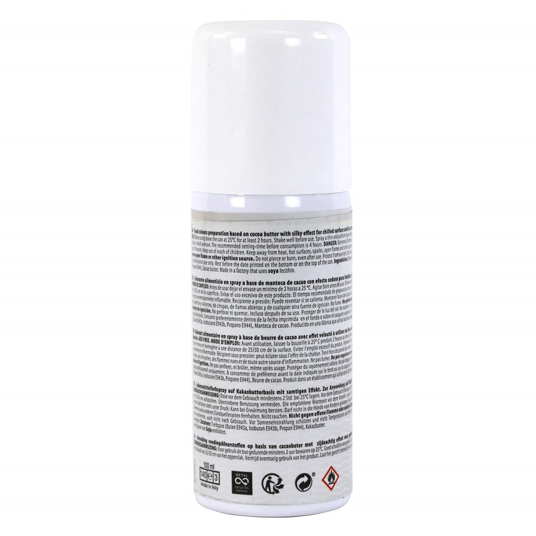 Kakao sviesta aerosols PME Cake balts 100ml