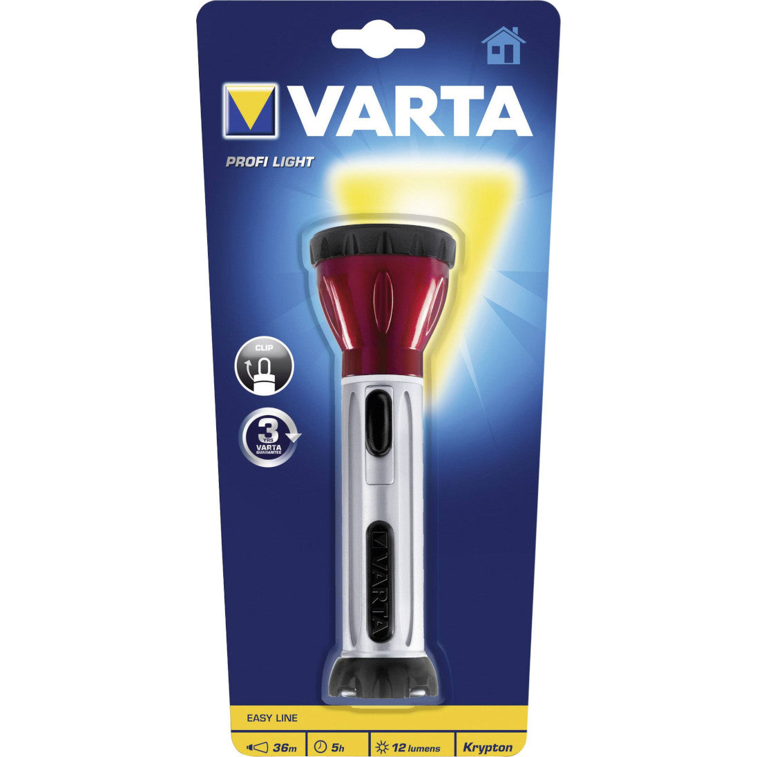 Lukturis VARTA Profi Light, 12lm, 2xC