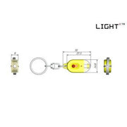 LED lukturis-piekariņš LIGHT K1 13lm/20h/20m, 2xCR1220