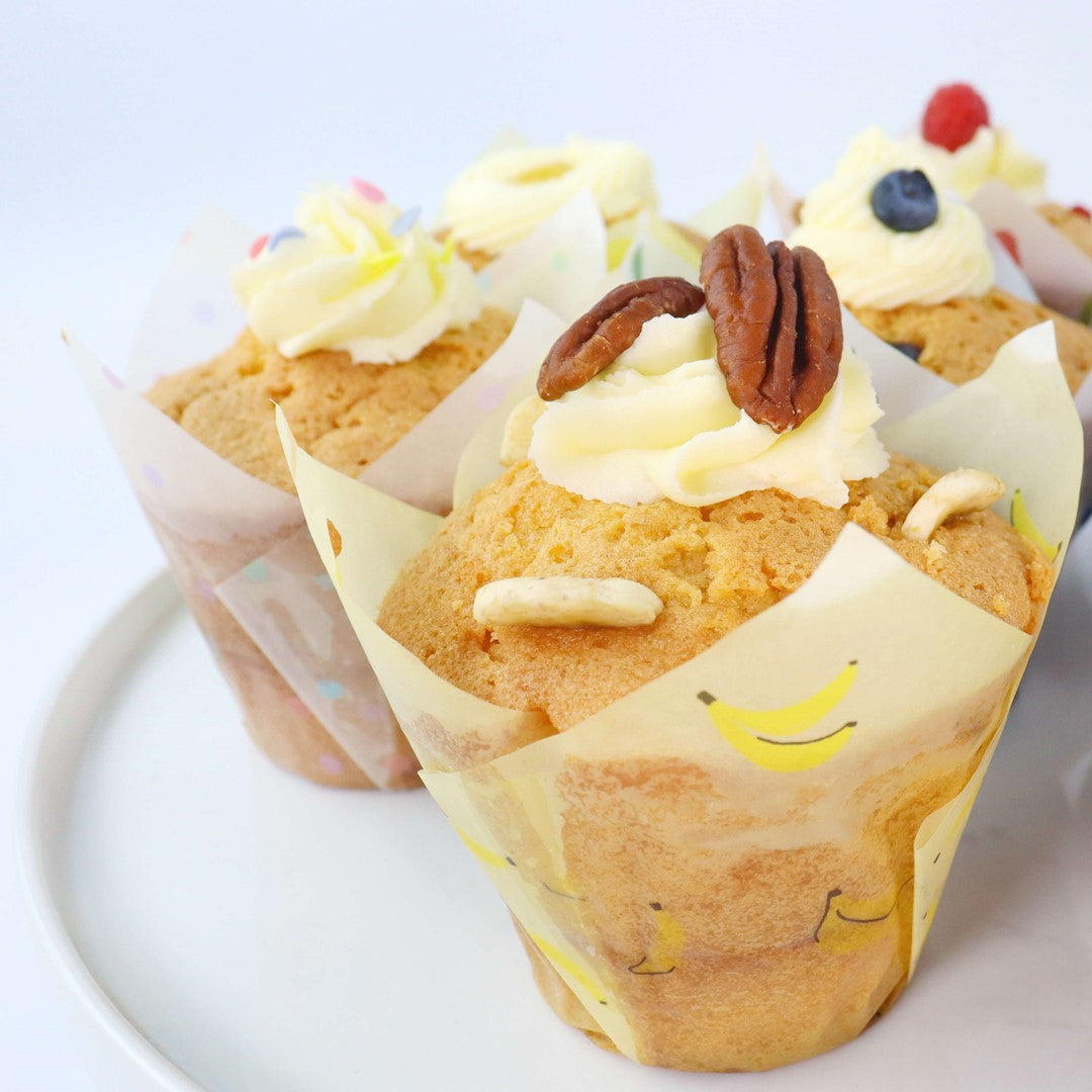 Kēksiņu papīra formiņas 24gab. tulpes formas PME Cake. Ø10cm