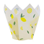 Kēksiņu papīra formiņas 24gab. tulpes formas PME Cake. Ø10cm