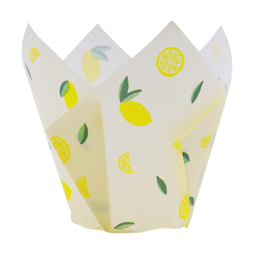 Kēksiņu papīra formiņas 24gab. tulpes formas PME Cake. Ø10cm