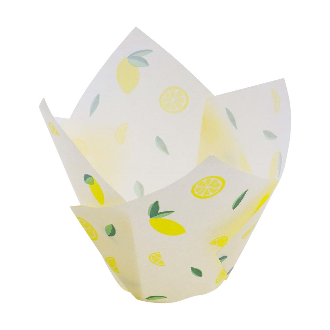 Kēksiņu papīra formiņas 24gab. tulpes formas PME Cake. Ø10cm