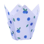 Kēksiņu papīra formiņas 24gab. tulpes formas PME Cake. Ø10cm