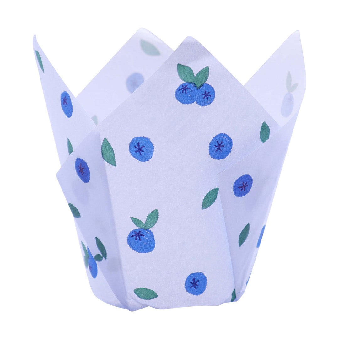 Kēksiņu papīra formiņas  24gab. tulpes formas PME Cake. Ø10cm