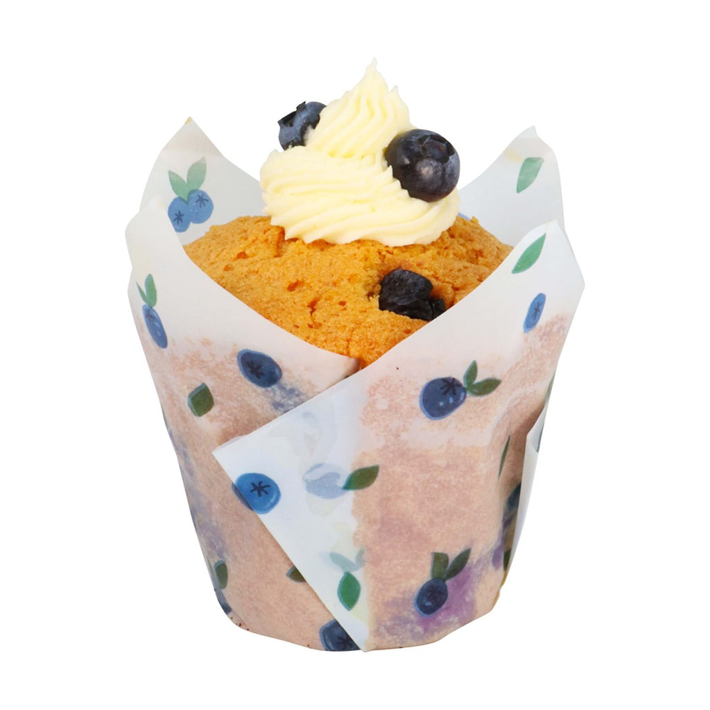Kēksiņu papīra formiņas 24gab. tulpes formas PME Cake. Ø10cm
