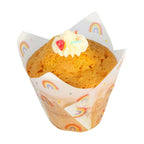 Kēksiņu papīra formiņas 24gab. tulpes formas PME Cake. Ø10cm