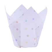 Kēksiņu papīra formiņas  24gab. tulpes formas PME Cake. Ø10cm