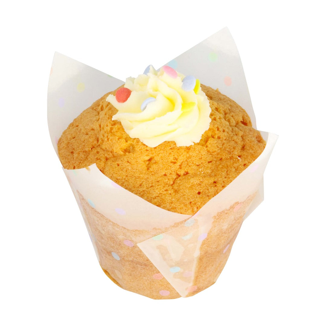 Kēksiņu papīra formiņas 24gab. tulpes formas PME Cake. Ø10cm