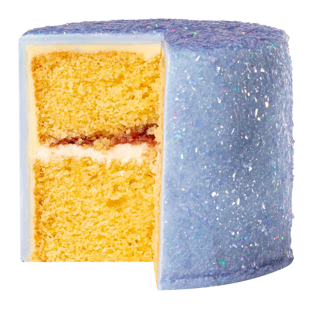 Ēdams gliteris kūku dekorēšanai PME Cake Magic Sparkles violets 3g
