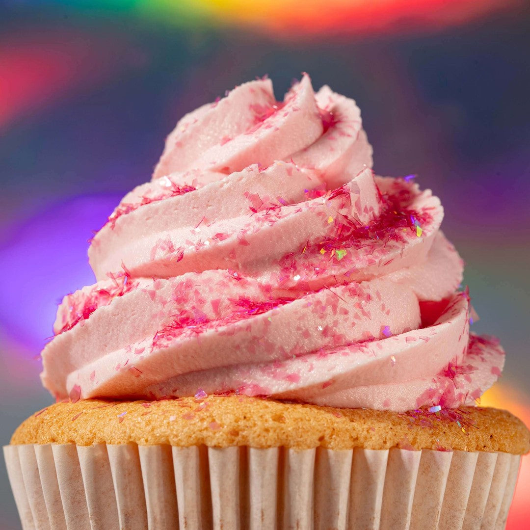 Ēdams gliteris kūku dekorēšanai PME Cake Magic Sparkles rožu kvarcs 3g