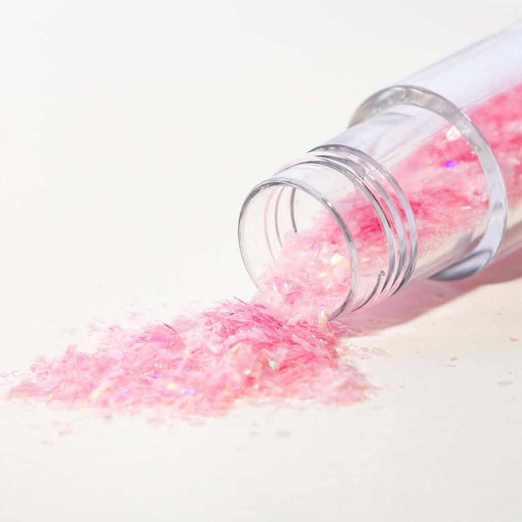 Ēdams gliteris kūku dekorēšanai PME Cake Magic Sparkles rozā 3g